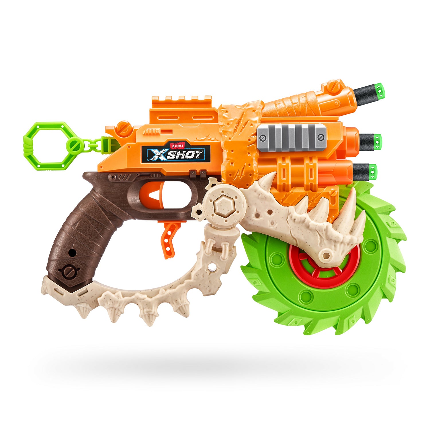 ZURU - XShot Insanity HorrorFire Reaper X con Lama Rotante e 8 Dardi inclusi